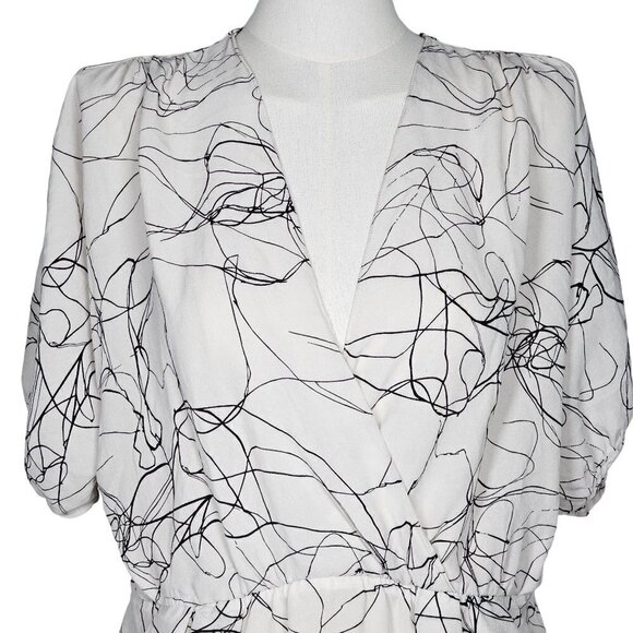 Ulla Johnson Barney's Co-Op Silk Casual Summer Dress White Women‎ Size 4 - Picture 12 of 12